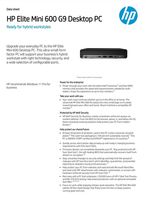 Computadora de Escritorio HP Elite Mini 600 G9, Intel Core I7 13700T 4.9 GHz, 256 GB PCIe NVMe M.2 SSD, Mini PC, Precio de Computadora de Escritorio