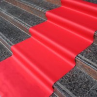 Benutzer definierte Marke LOGO Gummis chaum Neopren Boden läufer für temporären Bodenschutz
