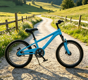 Bicicletta per Bambini con Telaio in Acciaio ad Alto Tenore di Carbonio, Pneumatici Antiscivolo, Cestino Opzionale, Stile Parco Divertimenti - Product Image 3