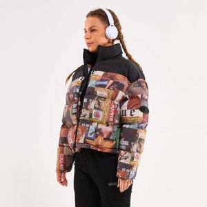 Chaqueta Acolchada para Mujer al por Mayor, Color y Logotipo Personalizados, Chaqueta de Mujer de Talla Grande con Cremallera para Exteriores, de Alta Calidad - Product Image 1