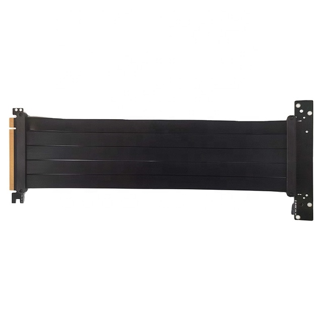 High Speed Right Angel PCIE 4.0 30cm 90Degree PCI Express to Pcie X16 Riser Cable Gen 4 PCIe Graphics Card Extension Cable