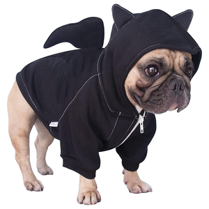 Licorne chauve-souris petit diable chien Halloween Costumes mignon drôle sweats à capuche pour <span class=keywords><strong>bouledogue</strong></span> français et autres petits animaux <span class=keywords><strong>de</strong></span> compagnie - Product Image 4