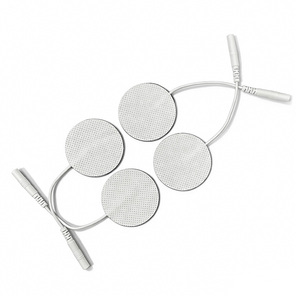 Elektroda Pad Bersertifikat QD CE (Model QD-D001) untuk Pereda Nyeri Tubuh <span class=keywords><strong>Stimulator</strong></span> Otot dengan Pin 2.0 Kain Non-woven 4x4cm - Product Image 2