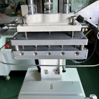 Machine d'estampage à chaud de tissu semi-automatique plate de Offre Spéciale Machine d'estampage de feuille d'or de petite taille pour la surface plane