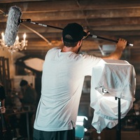 Support de microphone et de perche extensible Selens en acier inoxydable robuste pour diffusion audio et vidéo