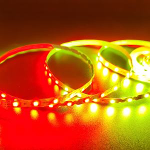 Tira de <span class=keywords><strong>LED</strong></span> RGB Pixel WS2815 en Forma de S, PCB de 7 mm, 60 <span class=keywords><strong>LED</strong></span>/m, 5050SMD, 12 V, Color Completo, Flexible, Tipo S, para Letreros, Etiquetas, Cajas de Luz, Decoración - Product Image 1