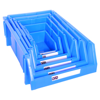 Boîte de rangement de pièces en plastique pour petites pièces de quincaillerie Organisateur d'outils d'étagère empilable à l'infini