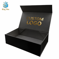 Boîte cadeau magnétique personnalisée en gros, boîte d'emballage rigide en carton de luxe avec logo pour l'emballage et la vente de cadeaux