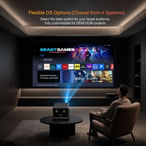 Proyector Wifi C50N para Cine en Casa, Montaje en Techo o Pared, Android 3D, Proyector Económico - Product Image 3
