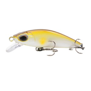 Leurre Minnow Artisanal 55mm 6g, Flottant, en ABS, avec Feuille Réfléchissante de Qualité Supérieure, <span class=keywords><strong>Jerkbait</strong></span> pour la Pêche en Rivière Côtière - Product Image 2