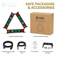 Barre de lumière LED matricielle mobile 5x20W RGBWA 5-en-1 étanche IP65 avec contrôle par pixel, éclairage de scène à 30 degrés pour DJ et usine
