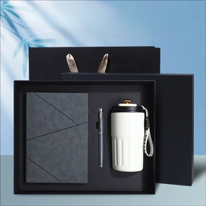 Set <span class=keywords><strong>de</strong></span> Regalo <span class=keywords><strong>de</strong></span> Cuaderno Personalizado, Bloc <span class=keywords><strong>de</strong></span> Notas <span class=keywords><strong>de</strong></span> Oficina con Alto Valor Cromático, Logotipo Imprimible, Empresa, Día del Padre, Reunión Anual - Product Image 6