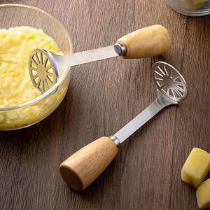 Écrase-pommes manuel en acier inoxydable de qualité alimentaire, robuste, résistant au lave-vaisselle, facile à nettoyer, outils à légumes pour la maison, vente chaude - Product Image 5