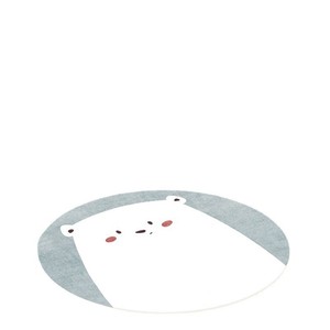 <b>Cute</b> Cartoon Round Rug For Kids Room Bedroom Non Slip Modern Design Cat Print Floor Mat Living Room Study Entryway Use - Product Image 5