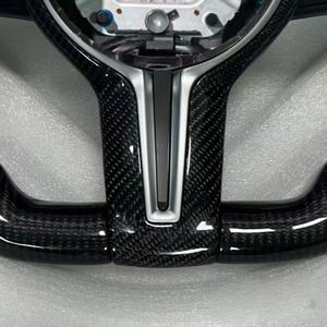 Volante de Fibra de Carbono para <span class=keywords><strong>BMW</strong></span> F87 M3 F82 <span class=keywords><strong>M5</strong></span> F10 F12 M6 F06 F07 F30 F31 F01 F20 F21 F22 F32 F33 F36, Piezas de Auto de Cuero - Product Image 5