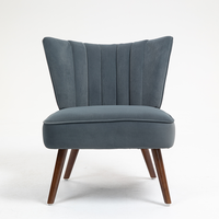 Chaise de loisirs moderne de luxe Mobilier rembourré au design simple pour la maison, le bureau, la chambre à coucher et le salon pour les hôtels