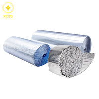 Bouclier d'isolation thermique feuille d'aluminium bulle isolation rouleau pour garder la chaleur