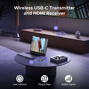 Trasmettitore e Ricevitore Wireless <span class=keywords><strong>USB</strong></span> C Magnetico UGREEN, da <span class=keywords><strong>USB</strong></span> C a 1080P 60Hz, Trasmissione 5G per Streaming Video e Audio - Product Image 4