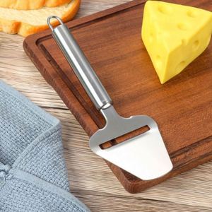 Cortador y Rebanador de Queso Manual Multifuncional de Acero Inoxidable para Quesos Semiblandos/Semiduros, Mantequilla y Jamón, Utensilio de Cocina - Product Image 2