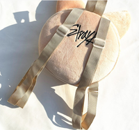 Sac à dos mini en peluche en gros avec le nom de Stray Kids sur le dos, sac d'école pour bébé, petit sac à bandoulière doux Kawaii, cadeau pour les fans de K-pop
