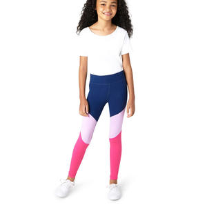 Pantalon de Jogging en Polyester pour fille, <span class=keywords><strong>Legging</strong></span> imprimé personnalisé, extensible, respirant, à séchage rapide, vêtement de danse, de Yoga, tendance quantité minimale de commande - Product Image 4
