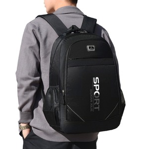 Sport Backpack Large Capacity Computer Compartment Business Travel Men Casual School Bag Black Green Blue Orange - Product Image 5