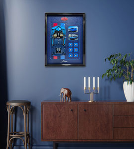 Mô hình xe hơi hợp kim chất liệu nhựa hiện đại chất lượng cao, khung ảnh ba chiều treo tường làm quà tặng sinh nhật - Product Image 5