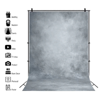 Kain Latar Belakang Foto Gradien Warna Solid 300*200cm untuk Pemotretan Potret dan Still Life