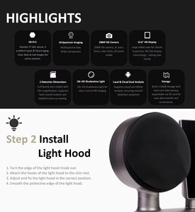Analizador de Piel y Cabello Profesional 2 en 1, Escáner Facial USB con IA, Dispositivo de Belleza en Oferta, Directo de Fábrica 2026 - Product Image 3