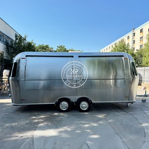 2025 Custom Small Bbq Hot Dog Concession Food Trailer Catering Coffee <b>Mobile</b> Food Truck <b>Kitchen</b> Trailer Fully Equipped - Product Image 4