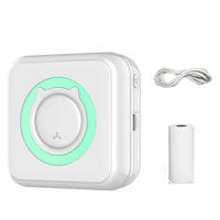 Mini imprimante thermique sans fil de poche, imprimante portable pour étiquettes, autocollants, reçus, mémos, pour la maison, le bureau, l'impression mobile