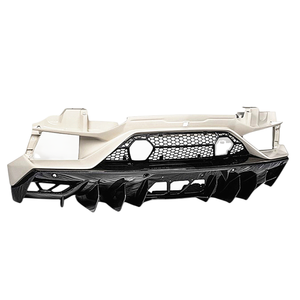 Kit de carrosserie de pare-chocs arrière en fibre de carbone sèche de style <span class=keywords><strong>SVJ</strong></span> pour <span class=keywords><strong>Lamborghini</strong></span> <span class=keywords><strong>Aventador</strong></span> LP700 LP720 LP750 2011-2015 - Product Image 1