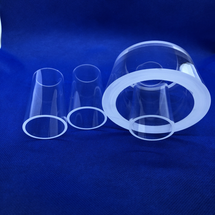 Transparent quartz cylinder quartz glass tube tube glass clear quartz