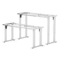 Cadre de bureau réglable à double moteur, moderne et ergonomique, en métal, pour le bureau à domicile