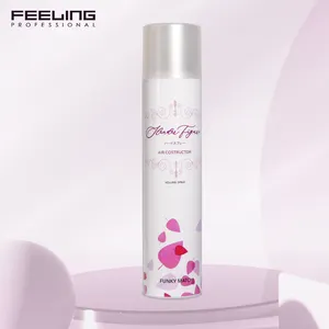 Factory wholesale 280ml long-lasting volume spray 220mlprivate label hair spray strong hold custom logo hair spray for salon