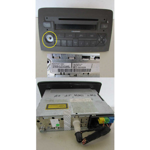 Fiat Idea d'occasion 2003-2012, autoradio CD, écran tactile, Android Auto, GPS, DSP, commande au volant, modèle 735364019 (21798 20M-3-B-9) - Product Image 1