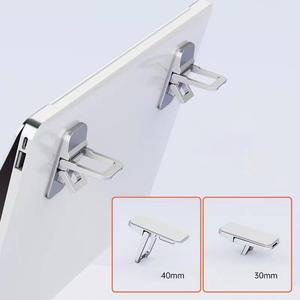 ขาตั้งแล็ปท็อปขนาดเล็ก2ชิ้นอลูมิเนียมปรับมุมได้2มุมขนาดกะทัดรัดและทนทานพกพาได้อเนกประสงค์สำหรับบ้านหรือสำนักงานที่บ้าน - Product Image 1