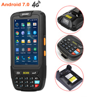 Ordenador móvil Android de 4 pulgadas con escáner de código de barras Terminal PDA logístico de mano para aplicaciones IoT