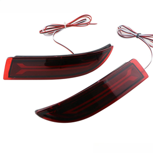 <span class=keywords><strong>2</strong></span> Pezzi per Toyota Avanza 2015 2016 2017, Luce Posteriore LED <span class=keywords><strong>2</strong></span>-in-1 12V, Luce Fendinebbia e Freno, Riflettore per Paraurti Auto - Product Image 2