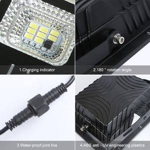 Cao Lumen Ip67 Chống Thấm Nước Ngoài Trời Đèn 160W 120W <span class=keywords><strong>250W</strong></span> Năng Lượng Mặt Trời Dẫn Ánh Sáng Lũ Lụt 60W Năng Lượng Mặt Trời Ánh Sáng Lũ Lụt - Product Image 6