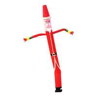 Équipement de fête gonflable Santa Man Air marionnette ballon anniversaire ciel danseur pour Mobile Boost fête gonflable ballons de danse