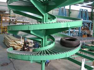 금속 강철 중력 롤러 컨베이어 테이블 물류 창고 제조 생산 라인 전원 롤러 컨베이어 제조업체 - Product Image 3