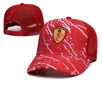 Gorra de Golf Personalizada de 5 Paneles, Perforada con Láser, Estructurada, de Corona Baja, con Parche de Silicona, Gorra de Alto Rendimiento con Cierre a Presión