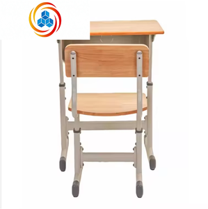 Modern Durable Eco-Friendly Ergonomic Stable Classroom Training Furniture Set Adjustable Height Wooden School Desk <b>Chair</b> for - Product Image 5