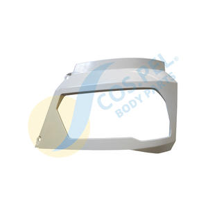 New COS.PEL. <b>HEADLAMP</b> FRAME LH (WHITE) ABS Material - Product Image 1