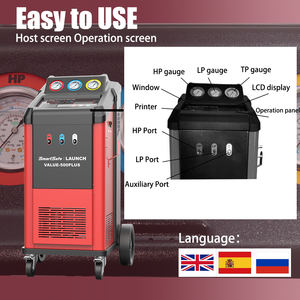 R134A et 1234YF AC Recharge Machine AC Récupération et Recharge Machine Launch Value 500 Plus - Product Image 5