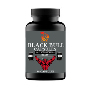 Capsules Black Bull à succès : Soutien Vitalité et Énergie Masculine à Action Rapide avec Tongkat Ali - Product Image 1