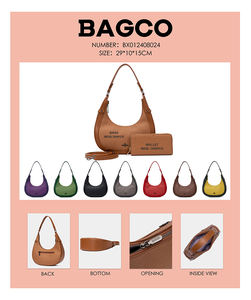 ODM & OEM热卖环保Pu皮革女包工厂定制时尚设计女式肩包 - Product Image 2