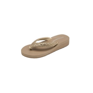 Sandalias de playa Daling con tacón de cuña y tira en el dedo, de EVA negra, para usar con falda, modelo 2026 - Product Image 5