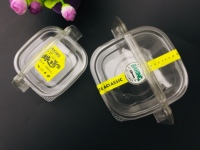 Emballage blister en plastique transparent à clapet pour biscuits, dessert, boîte transparente en plastique, bon prix